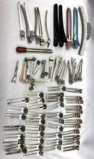 Vintage Lot of 70 Metal Hair Rollers Curler /Hair Clips Lady Ellen Goody Tip Top