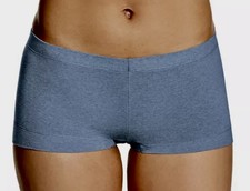MAIDENFORM Dream Tailored Cotton Denim Blue Boyshort Panty Womens S M L XL 2XL