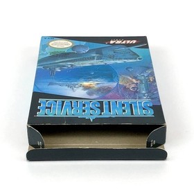 [] North American version Famicom NES Silent Service / Silent service with box