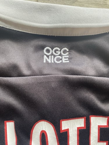 Maglia Calcio #9 Balotelli Nice OGC Nizza Official Macron Football Shirt Jersey - Foto 12 di 17