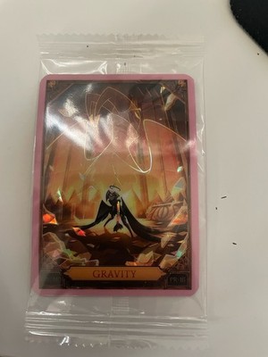 Hazbin Hotel Trading Cards Gravity Cracked Ice Promo Card (PR-16) - SHIPS ASAP