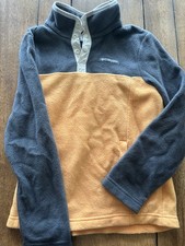 Columbia Pull Jacket Boys Youth M 10-12 Fleece Pull Over Long Sleeve Warm EUC