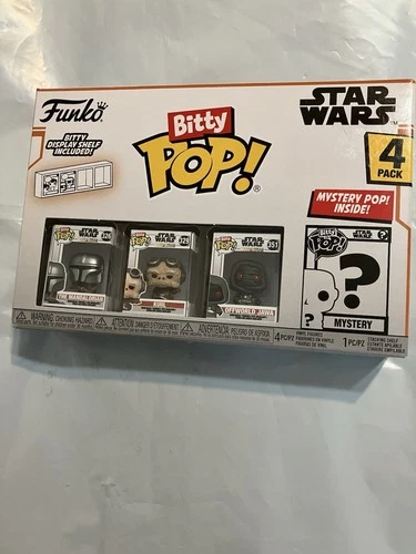 FUNKO BITTY POP! STAR WARS 4-PACK– THE MANDALORIAN,  KUIIL, OFFWORLD JAWA, MYSTE
