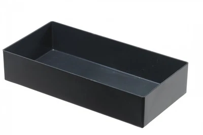 Boîte de rangement en polystyrène résistant aux chocs Gris 216 x 108 x 45 mm - Photo 1/4