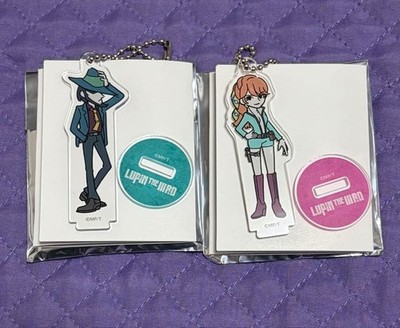 Lupine the IIIrd Acryl Stand Set Daisuke Jigen & Fujiko Mine Limited Edition