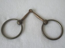 PARELLI Original Sweet Iron Loose Ring Snaffle BIT ~ 5" Copper Inlay Mouth