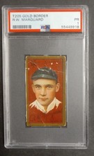 1911 T205 Gold Border - Rube Marquard - HOF - Piedmont - PSA 1 PR
