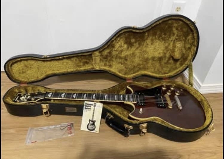 1979 Yamaha SG2000 MIJ w /  Original Case ?? All Original ?? Reversible Mod