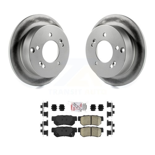 Transit Auto KGA-103958 Brake Disc and Pad Kit Rear for Kia Optima Magentis - Picture 1 of 12