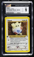 CGC 9 MINT Togepi 56/105 Neo Destiny 1st Edition Pokemon Card