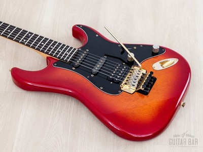 ギター Redstep 1988 Fender Pro Feel Stratocaster STR75 SSH w/ Floyd Rose, Japan