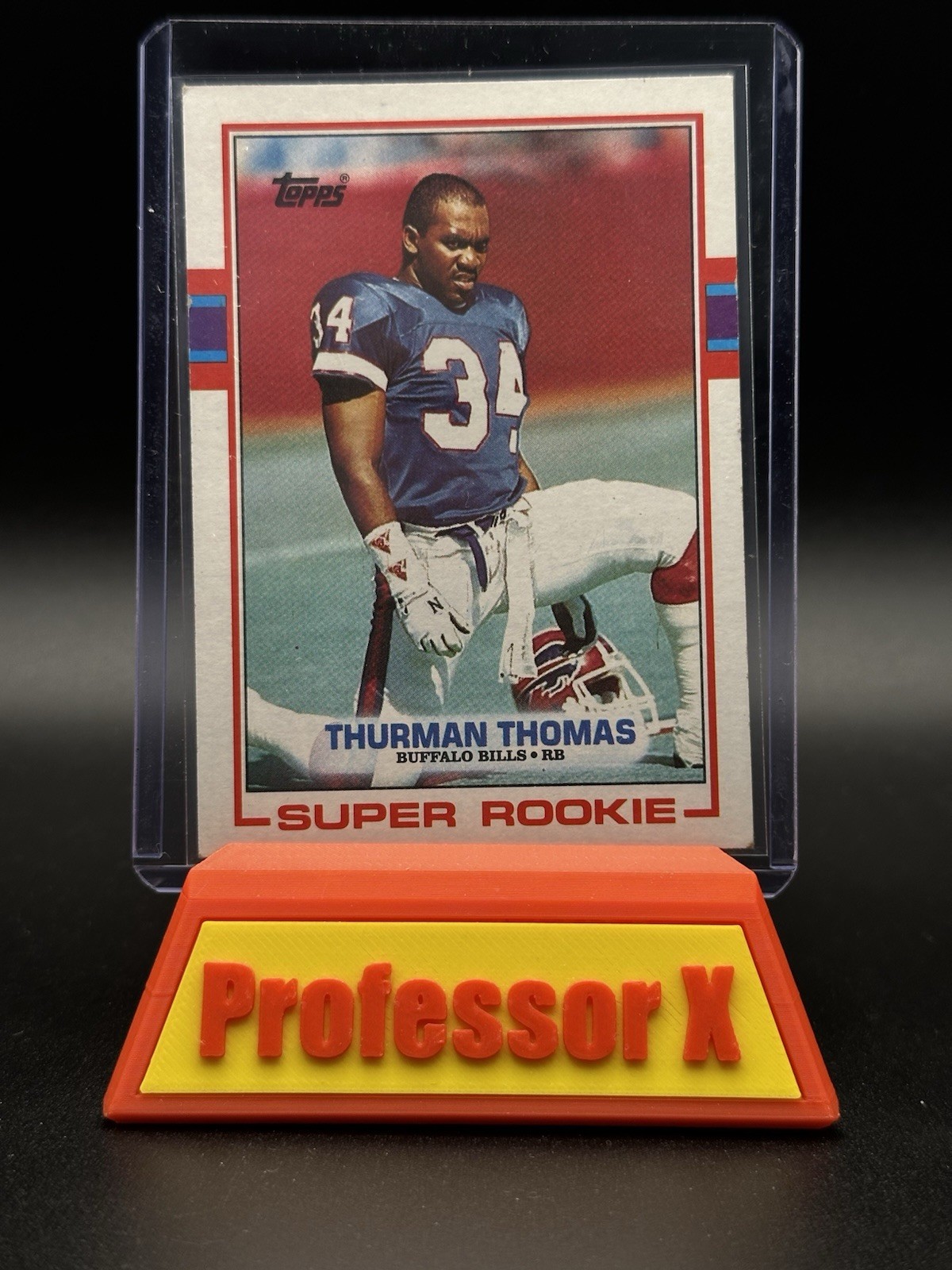 1989 Topps Thurman Thomas #45 RC Buffalo Bills