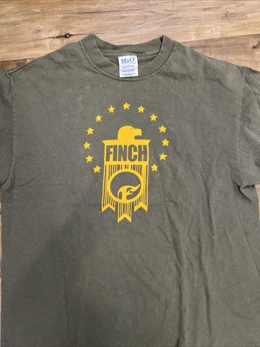 VINTAGE FINCH BAND EMO ROCK PUNK ALTERNATIVE USA T SHIRT Size Large - Picture 3 of 8