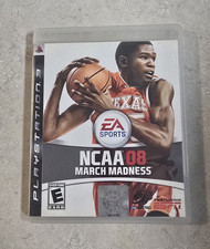 EA SPORTS NCAA 08 March Madness PS3 E NTSC-U/C 2008 w/ Manual Basketball