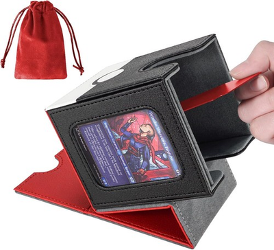 #ad #ad MTG Deck Box for Commander DisplayCard Deck Box Fits 100 Double Sleeved Cards $15.79