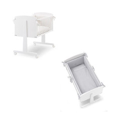 Erbesi - Set Culletta Ninna + Rivestimento Tessile - Spedizione Gratuita