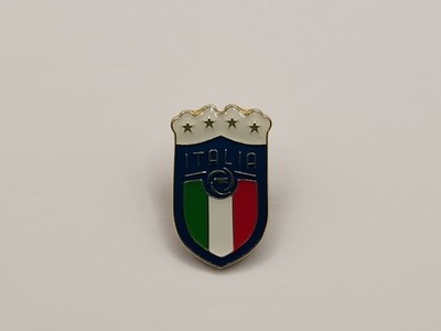 Italy Soccer Team Logo Hard Enamel Brooch Pin, Hat Pin, Backpack Pin 