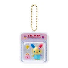 Sanrio Japan Usahana Miniature Charm Keychain brand new w tags