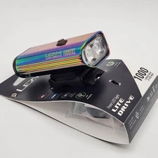 Lezyne Lite Drive 1000XL+ Lumen Bicycle Headlight Neo Metallic / Oil slick NOS