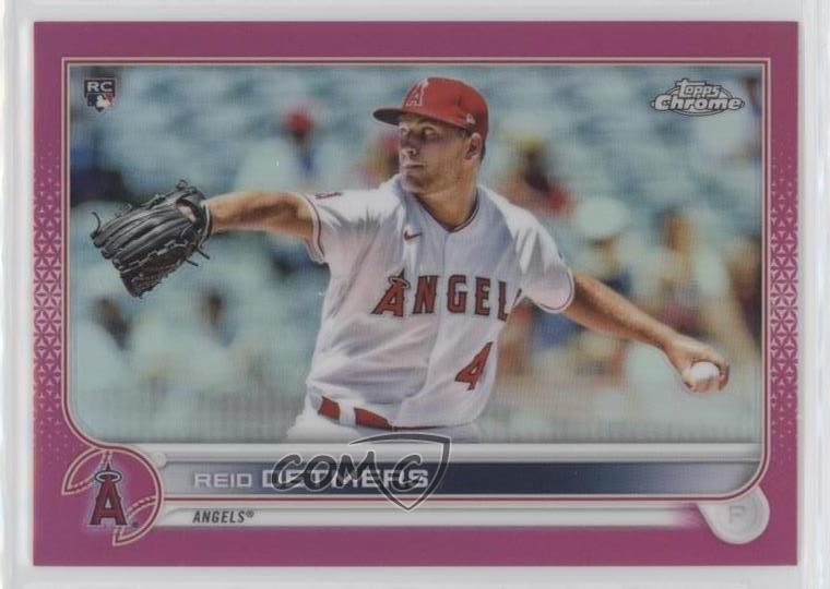 2022 Topps Chrome Magenta Refractor 246/399 Reid Detmers #79 0ed