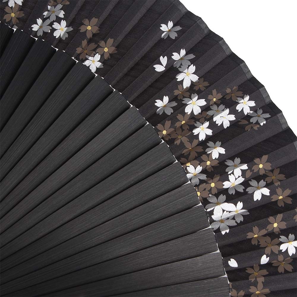 Folding Hand Fan for Women - Foldable Chinese Japanese Vintage Bamboo Silk Fan