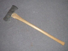 Vintage No-Name Double-Bit Axe Vintage Handle
