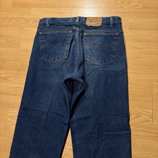 Vintage Levi's 505xx Jeans Mens 36x32 Blue Straight Leg USA Made Denim