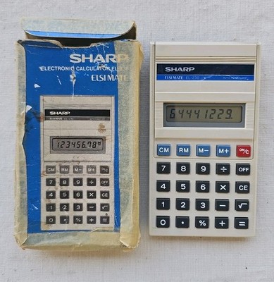 Taschenrechner Pocket Computer SHARP, EL-230 Vintage Getestet