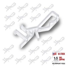 20 PCS Hidden Channel Valance Clips, 1-7/8 Inch Blind Clips for Valance,