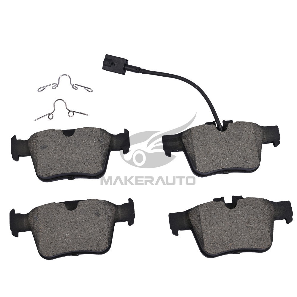 For Maserati Levante S New Rear Brake Pads & Rotors Low Dust 670105706 673005715