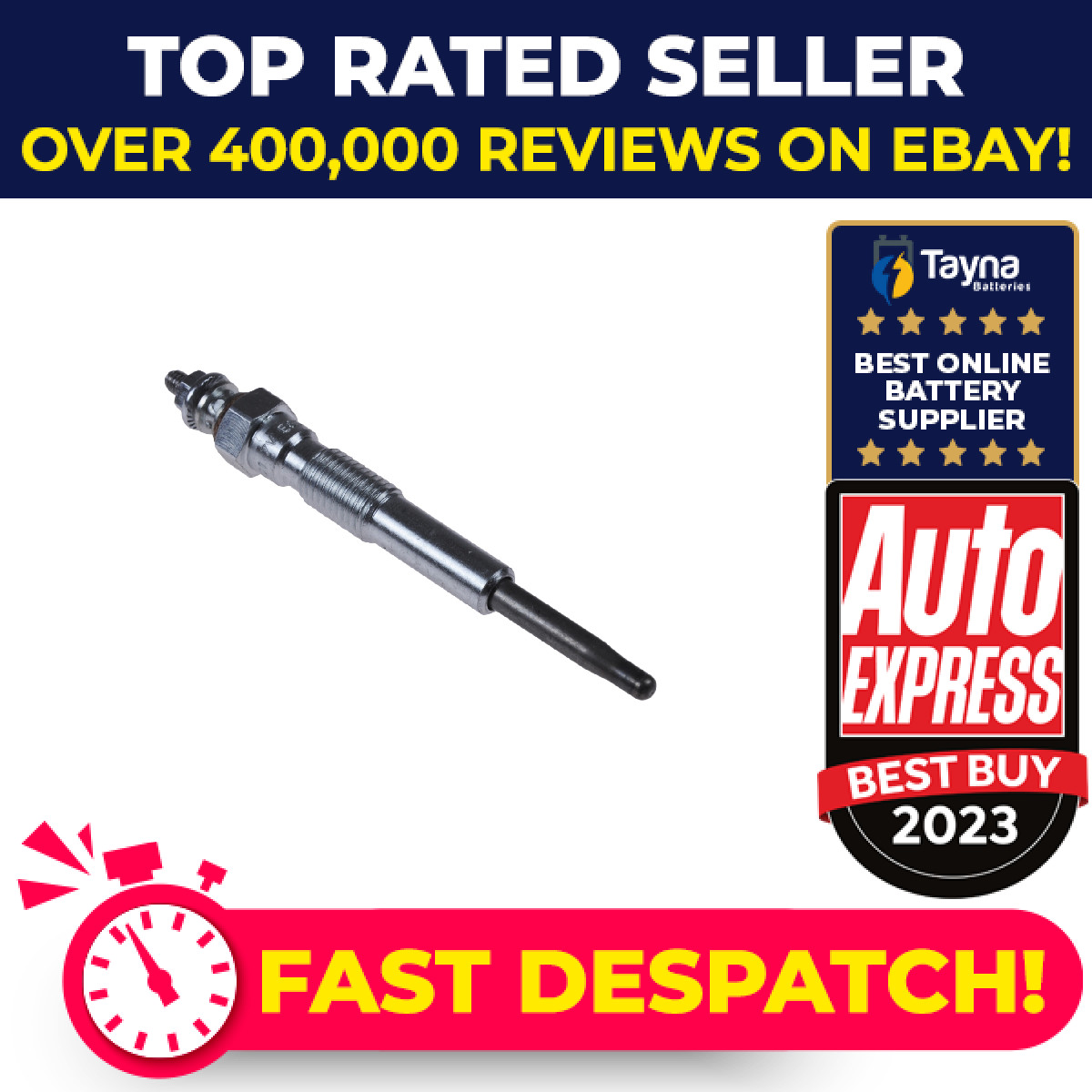 Glow Plugs Set 4x ADD61801 Blue Print 06710015307V 1985087701 1985087701000 New