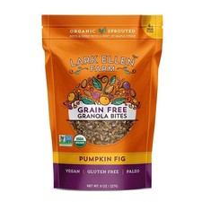 BestBy09/25 Lark Ellen Farm Grain Free Bites Pumpkin Fig 8oz 25.94 per gallon