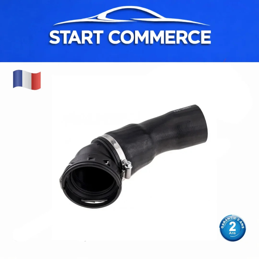 Durite d'admission d'air BMW Série 3 E90 E91 E92 - Haute résistance thermique en caoutchouc noir