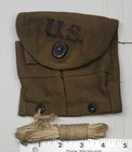 Vintage WW2 US Army Military M1 Carbine Garand Magazine Ammo Pouch Arnold 1943