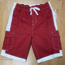 US Apparel Islander 5 Pockets Men  s Swim Shorts Trunks Swimsuit Size S, M, L, XL