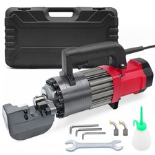 DEFIPRO 7/8in Electric Hydraulic Rebar Cutter 1400W, Portable Rebar Cutter 2-3 M