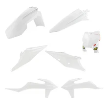 Cycra Replica Plastic Kit White For KTM 450 XC-F 2019-2022