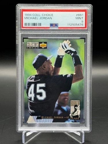 1994 Upper Deck Collector's Choice MICHAEL JORDAN #661 ~ PSA 9 Mint (HOF)