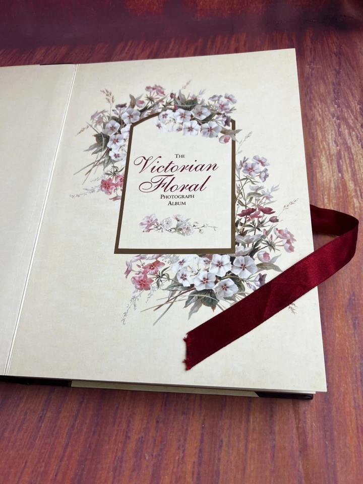 Álbum de fotografías florales victorianas 1997 de Aura Books Foto 4 de 4