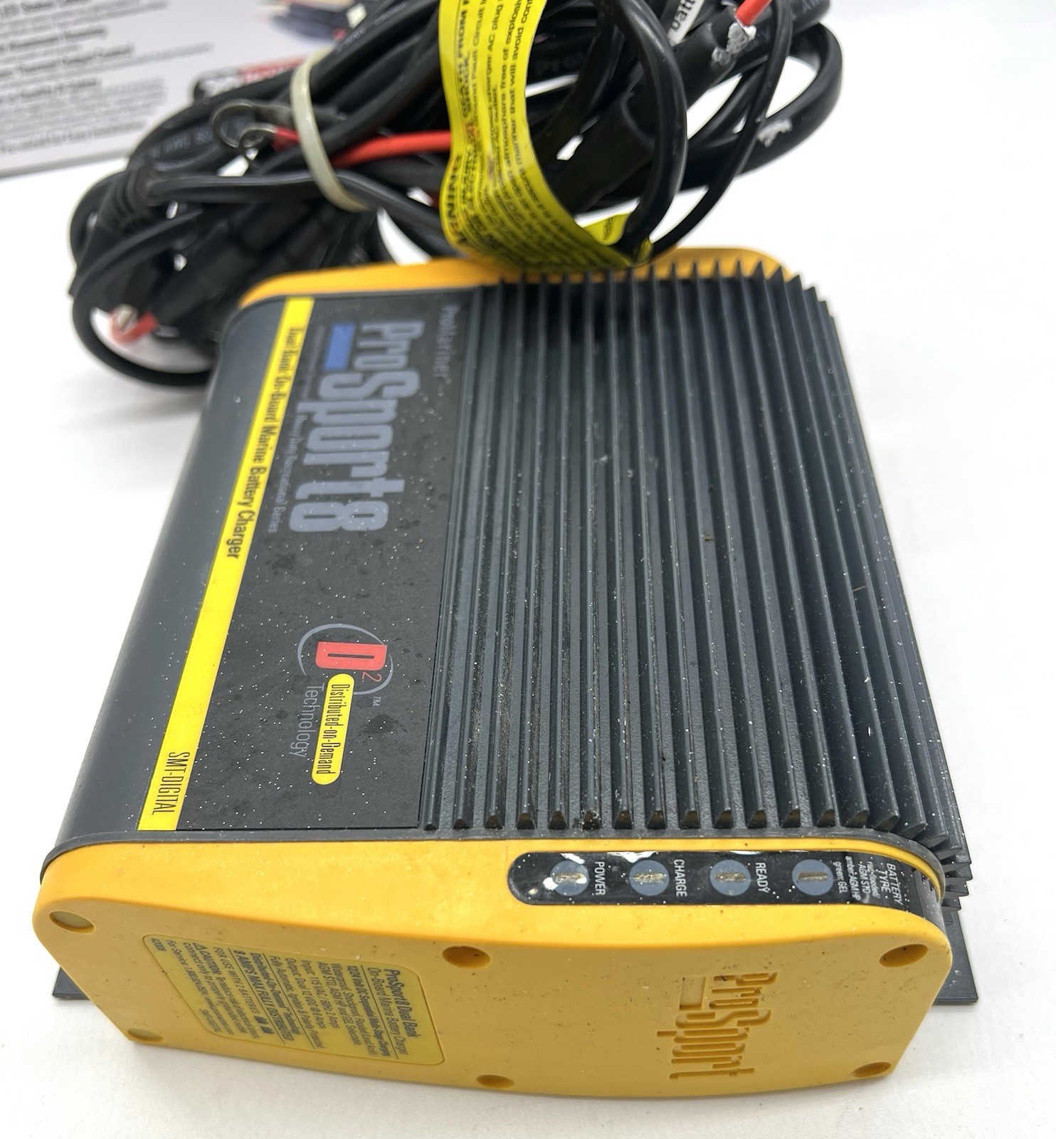 Boat Pro Mariner ProSport 8 Amp Dual Bank On Board Marine Battery Charger