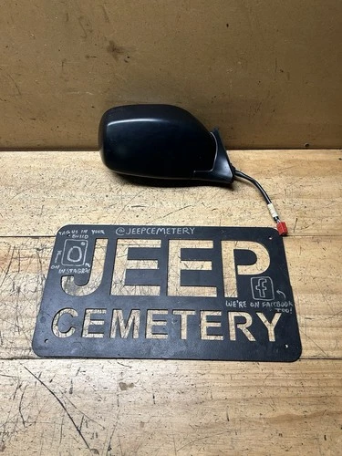 97-01 Jeep Cherokee XJ OEM Passenger RH Side View Mirror Power No Heat 55154948