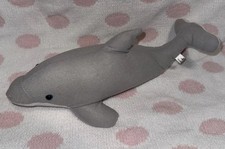 Sea World 13  Gray Dolphin Plush 2011 Toy Factory