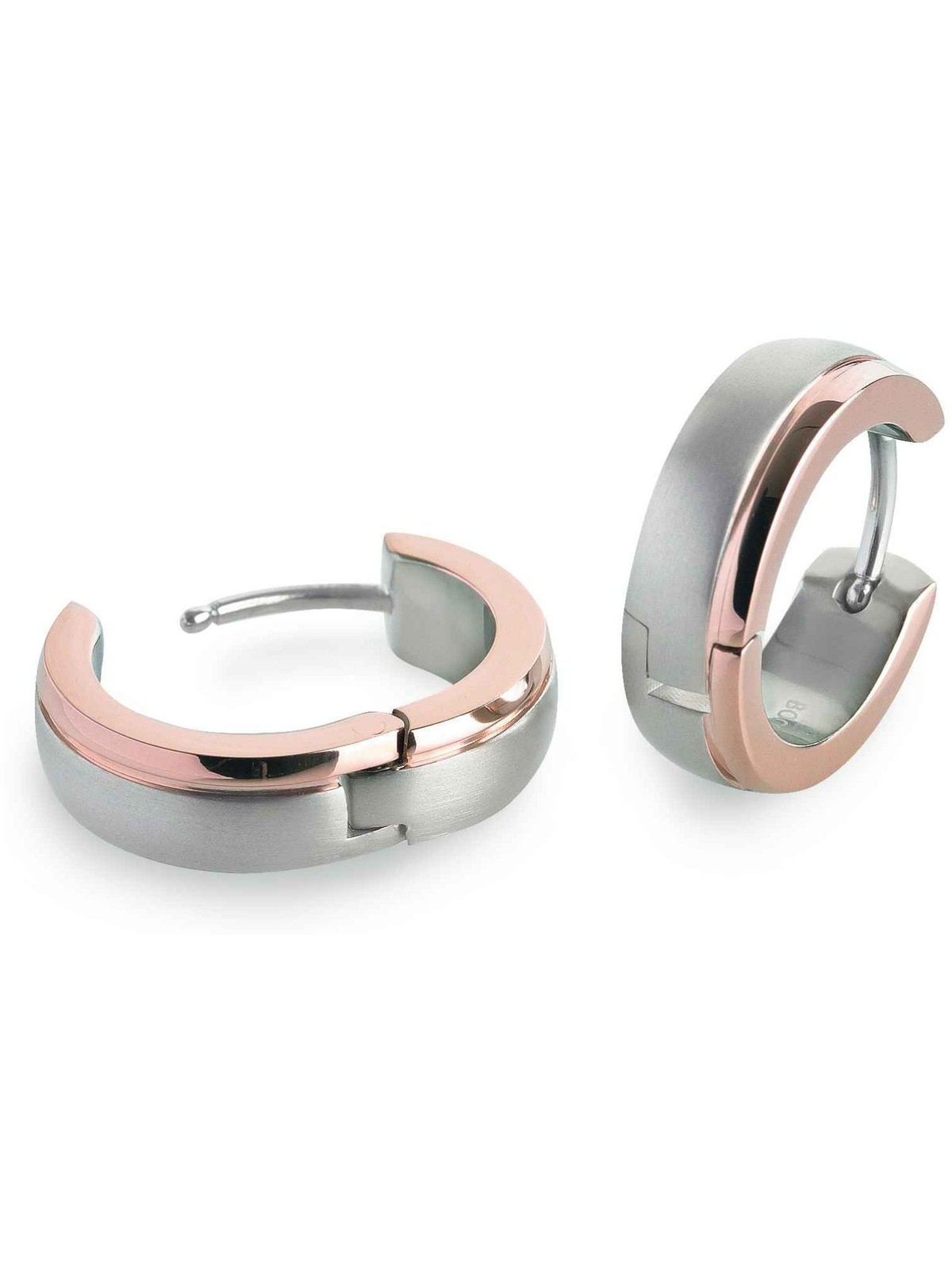 Boccia Titanium 0539-16 Damen Creolen Titan