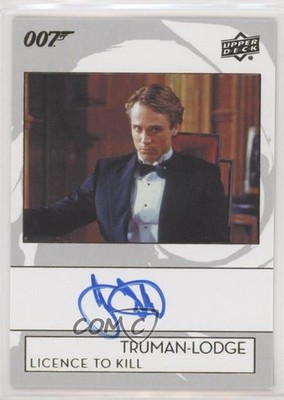2019 James Bond Collection Anthony Starke as William Truman-Lodge Auto 0d08