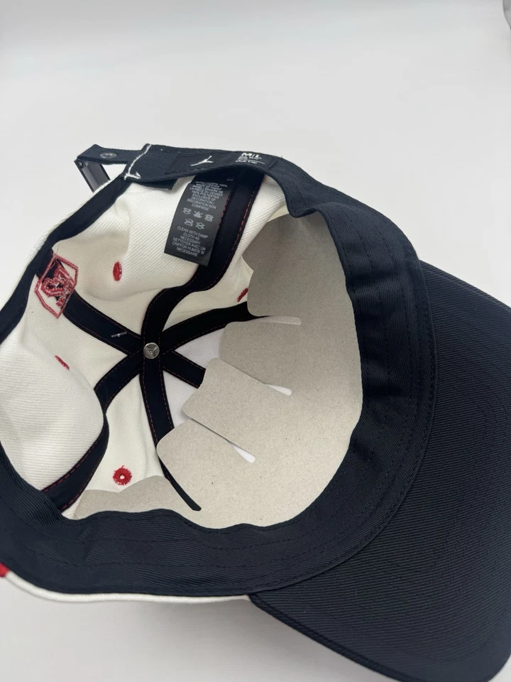 Nike Jordan X Awake NY Correa de Cuero Gorra Club Rojo Vela FZ0625-133 Talla M/L NUEVO Foto 3 de 4