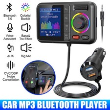Car FM Wireless Bluetooth Transmitter MP3 Player USB Fast Charger Adapter Tool