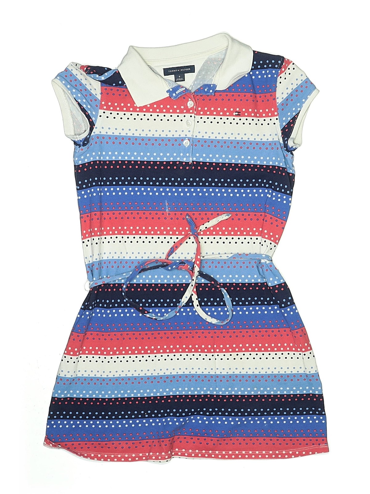 Tommy Hilfiger Girls Blue Dress 8