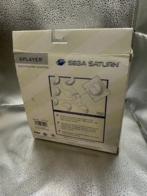 Sega Saturn 6 Player Multitap 1995 Brand New In Box 100% Complete w/Manual/ Card