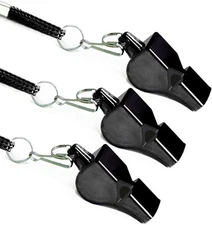 Whistle Professional Sports Whistle with Lanyard Very Loud Pealess Whistle Pe...