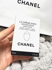 Chanel La Creme Main HAND CREAM Texture Riche 1.7oz 100 Authentic /Macys receipt